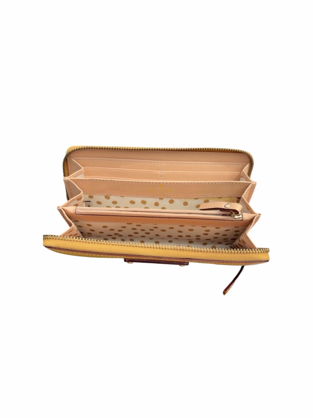 Mustard yellow Kate Spade wallet - Picture 7 of 8